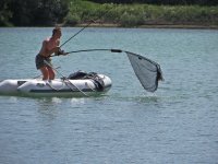 Luka Vukas na zapuštenoj pješčari