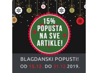 Blagdanski popusti!