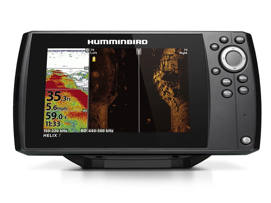 GPS/Eco Humminbird Helix 7 Chirp SI GPS G4 con Trasduttore in Vendita