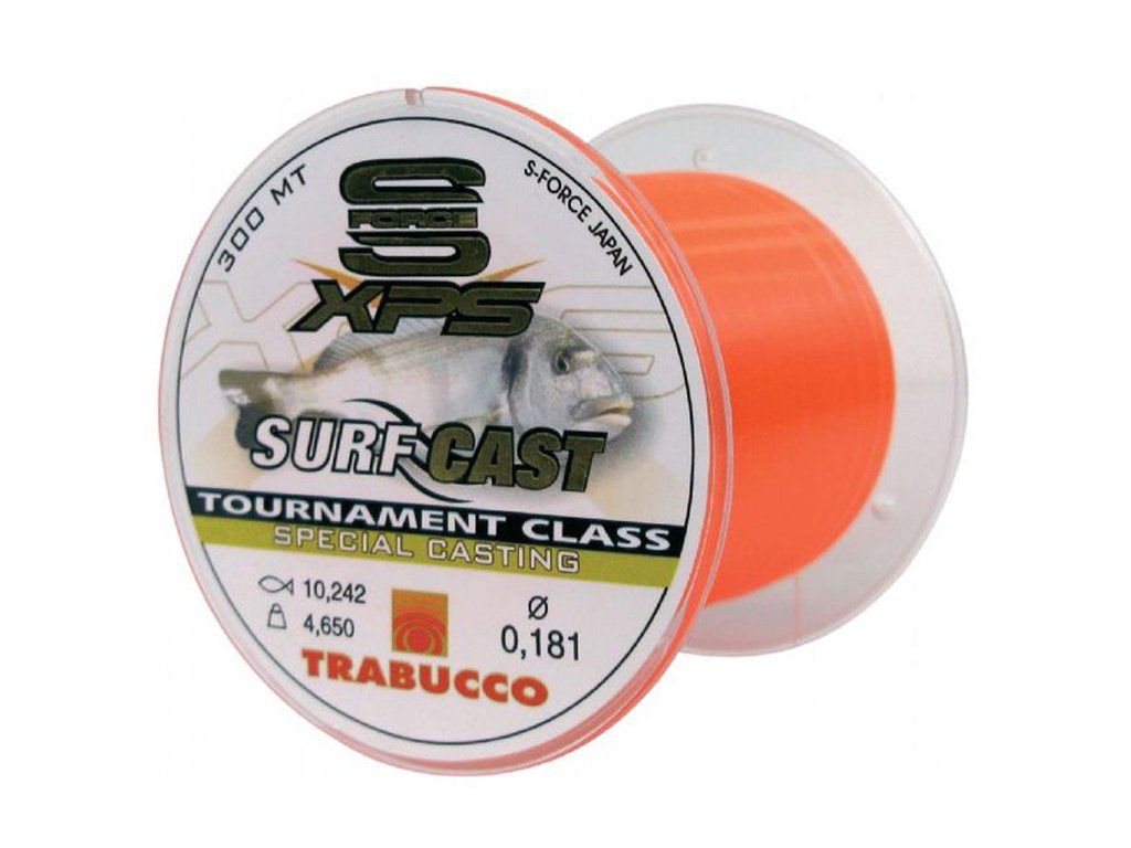 Trabucco S-Force XPS Surf Casting 300m, 0.25mm, 8.46kg