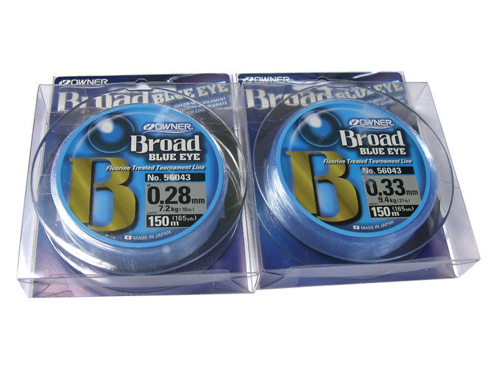 Owner Broad Blue Eye 150m 0.33mm