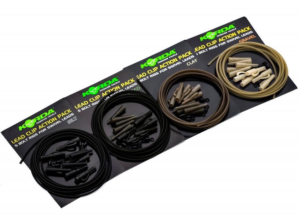 Korda Lead Clip Action Pack Clay