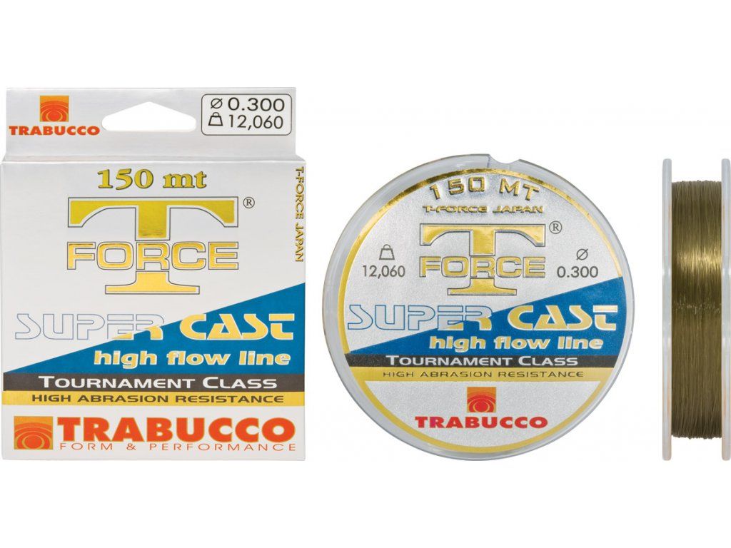 Trabucco T-Force Super Cast 150m, 0.14mm