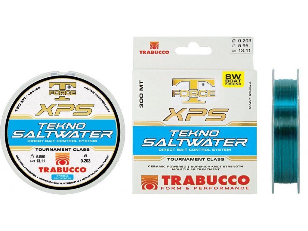 Trabucco TF XPS Tekno Saltwater 150m 0.307mm