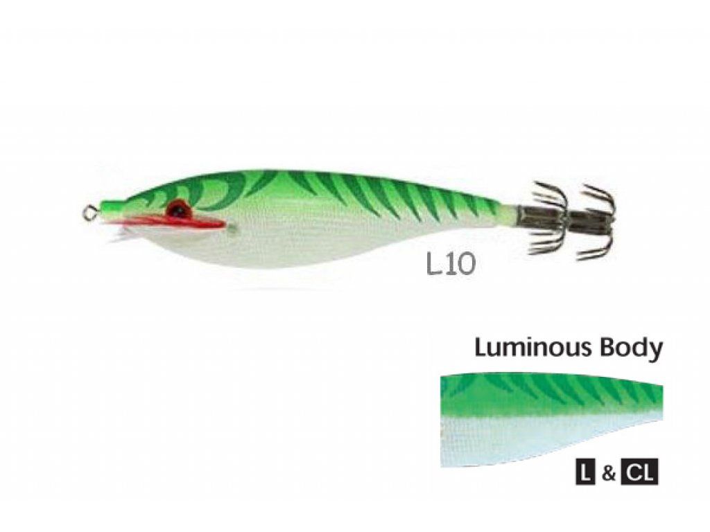 Yo-Zuri Squid Jig Ultra Cloth Wrapped M 110mm L-10