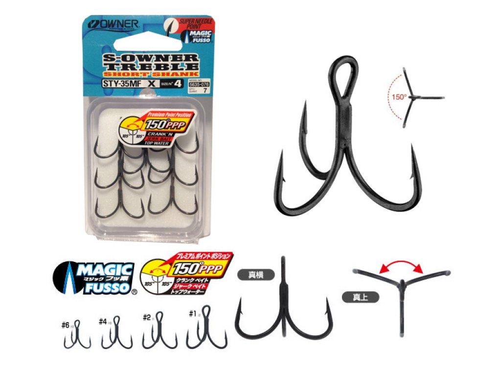 Owner STY-35MF Short Shank 4