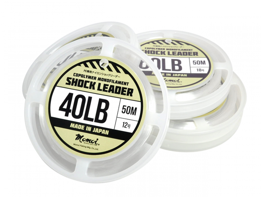 Momoi Shock Leader 50m, 0.47mm, 30lb