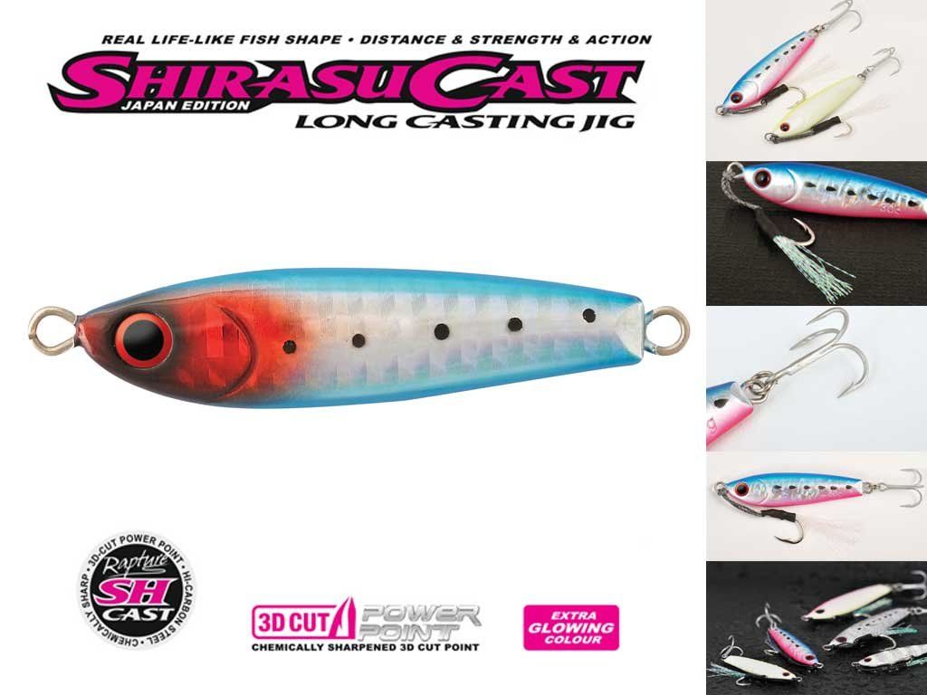 Rapture Pro Sirasu Cast 40g 6cm Iwashi Red Head