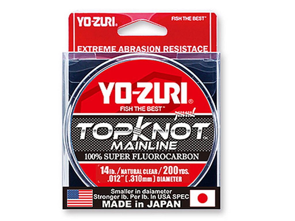 Yo-Zuri TopKnot MainLine 200YDS 6lb, 0.205mm NC