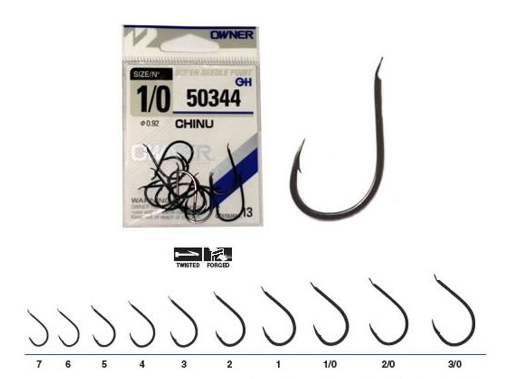 Owner Chinu 50344, Black, 3/0