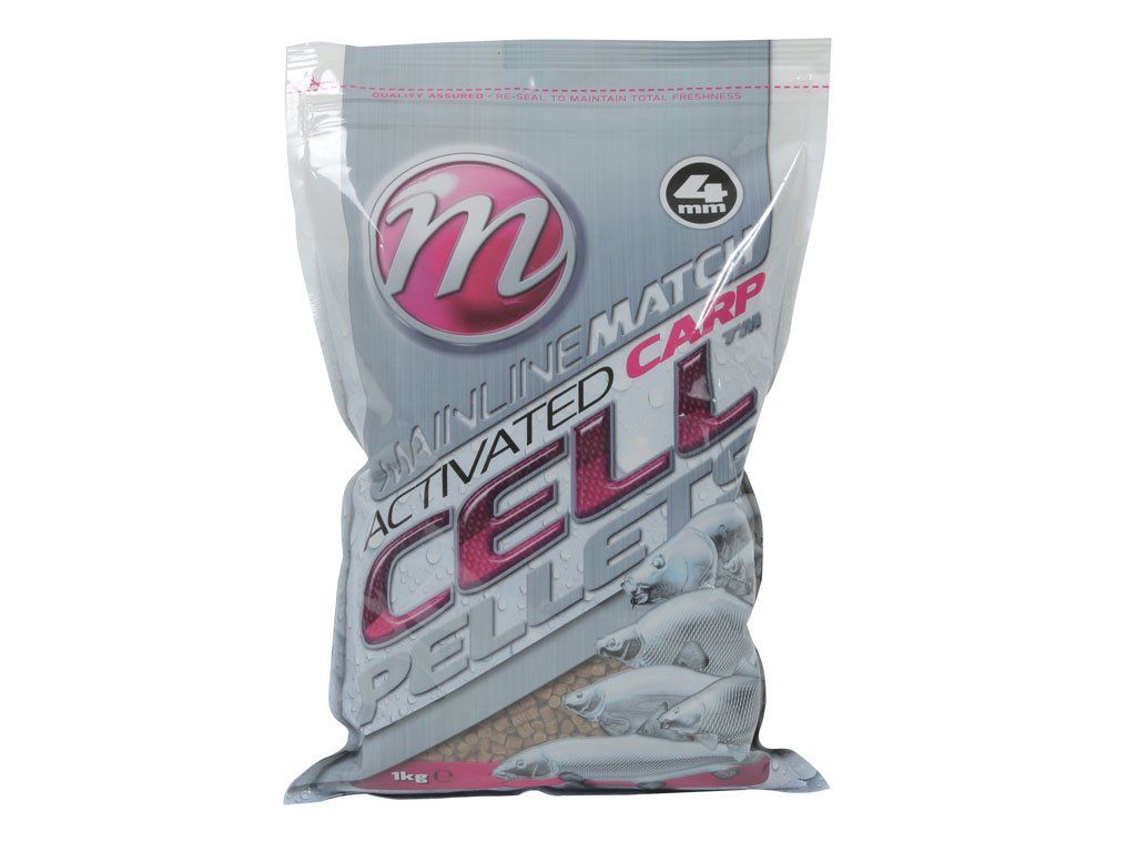 Mainline Baits Match Activated Carp Cell Pellets 4mm 1kg