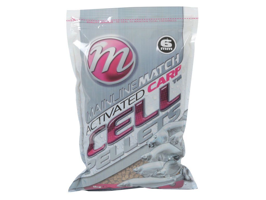 Mainline Baits Match Activated Carp Cell Pellets 6mm 1kg