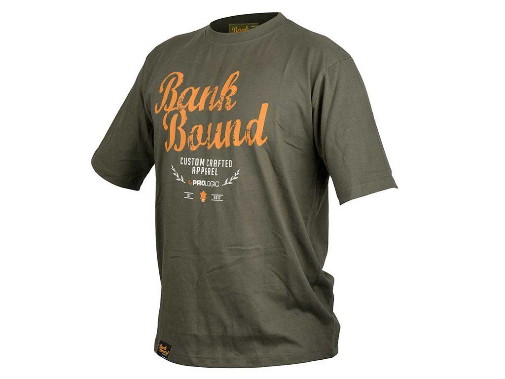 Prologic Bank Bound Retro Tee Green XL