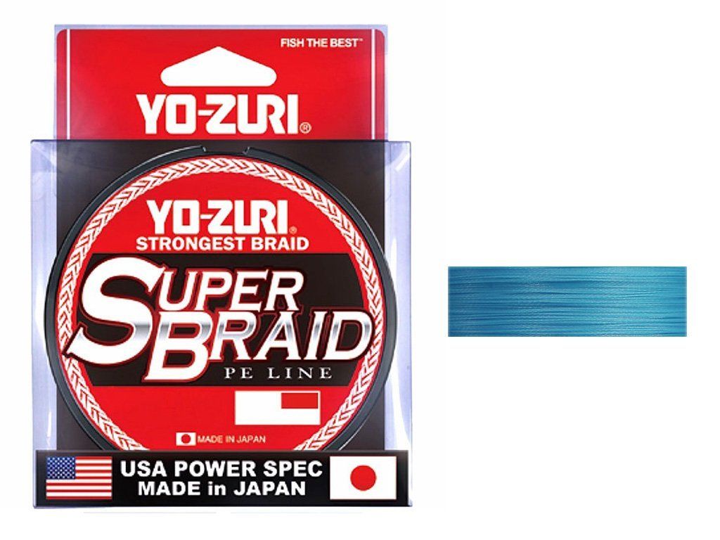 Yo-Zuri Super Braid Blue 274m, 0.19mm