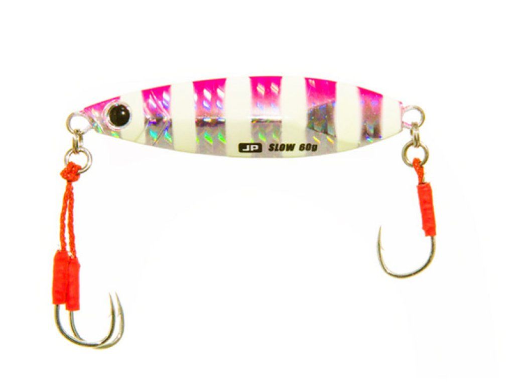 Major Craft JigPara Slow 40g Zebra Pink