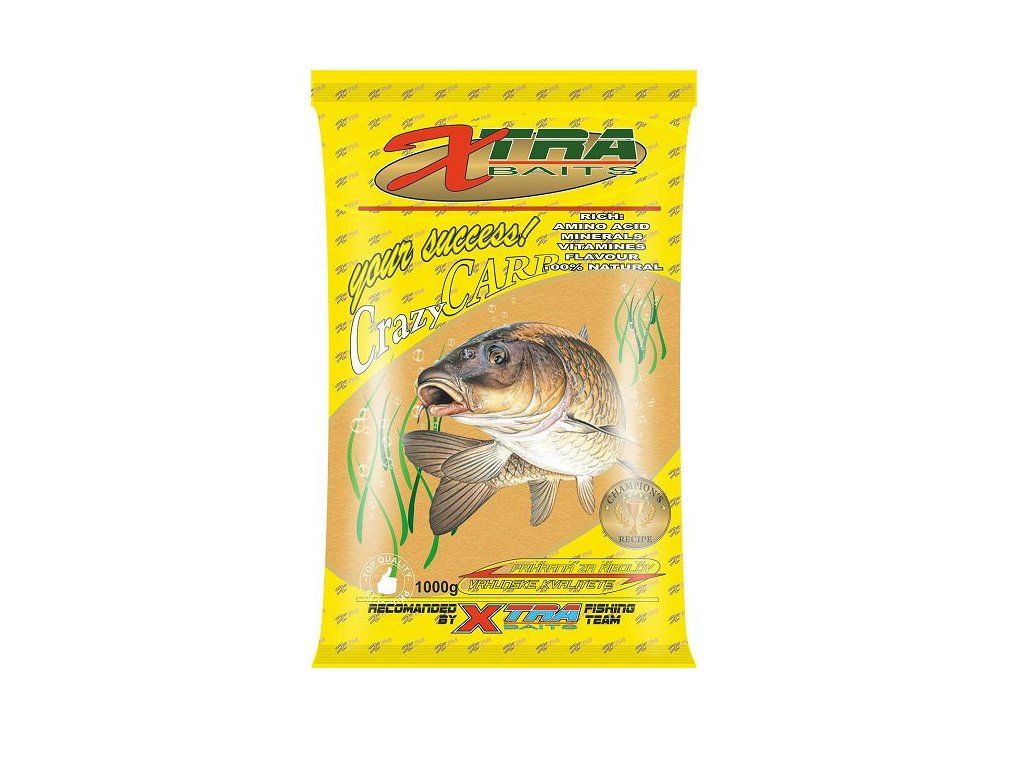 Xtra Baits Crazy Žuta Vanilija 1KG
