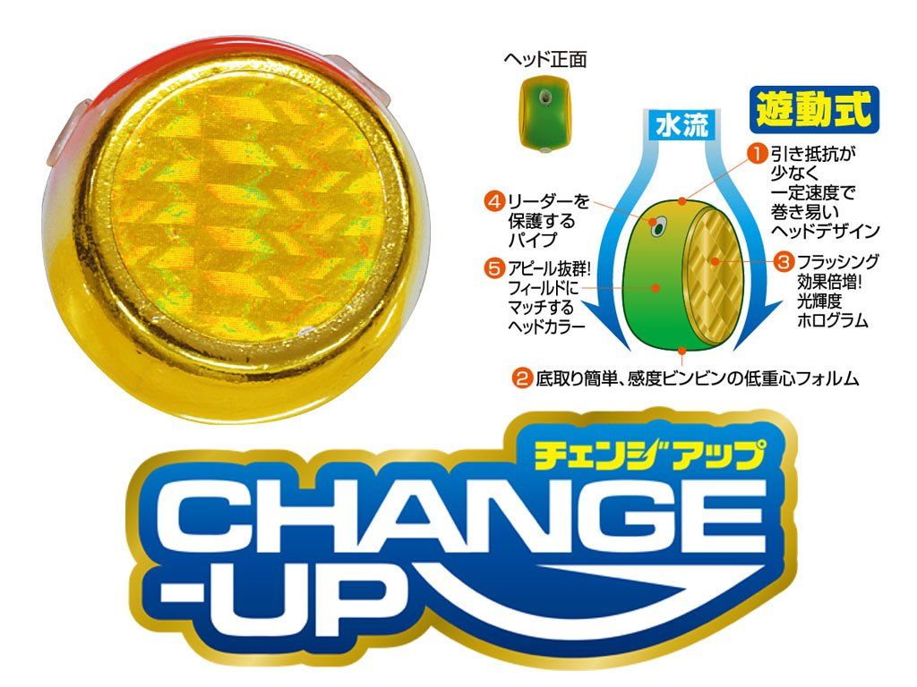 Owner Change Up Head CU-080, 80g, Color 14