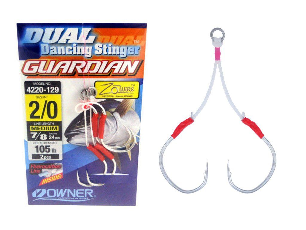 Owner Guardian 4220 Dancing Stinger Hooks, 3/0