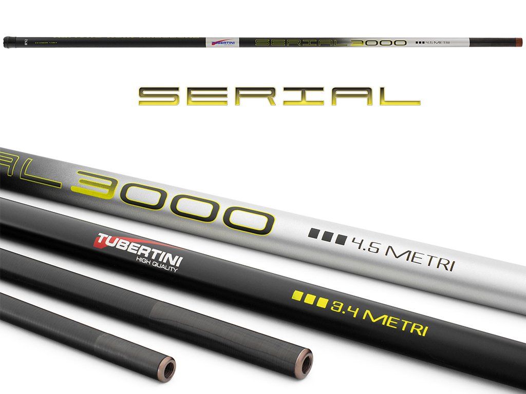 Tubertini Guadino Serial 3000 Landing Net Handle, 4.50m