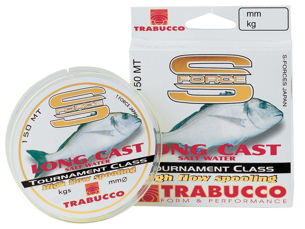 Trabucco S-Force Long Cast 150m, 0.22mm, 6.95kg
