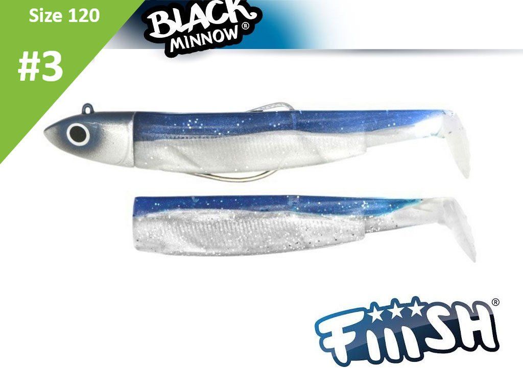 Fiiish Black Minnow 120 BM192 Combo Off Shore 25g Blue + Body