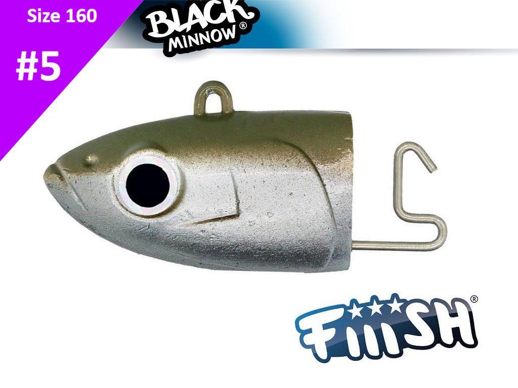 Fiiish Black Minnow Jig Head Deep Kaki 90.0g