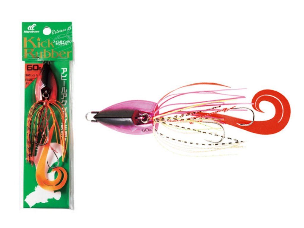 Hayabusa Jack Eye Kick Rubber 80g, Black & Pink