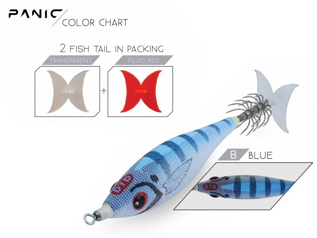 DTD Panic Fish 3.0 Blue