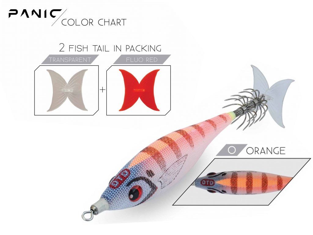 DTD Panic Fish 3.0 Orange