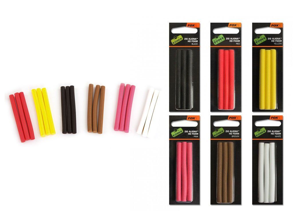 Fox Zig Aligna HD Foam Red 3pcs