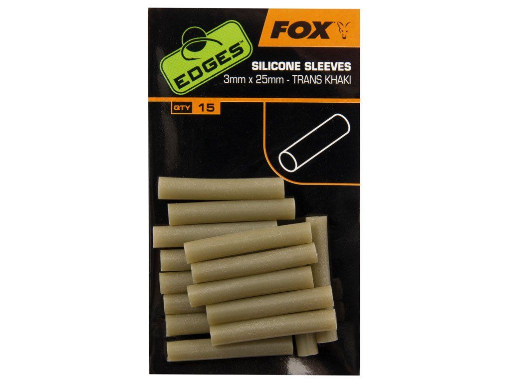 Fox Edges Silicone Sleeves 3mmx25m