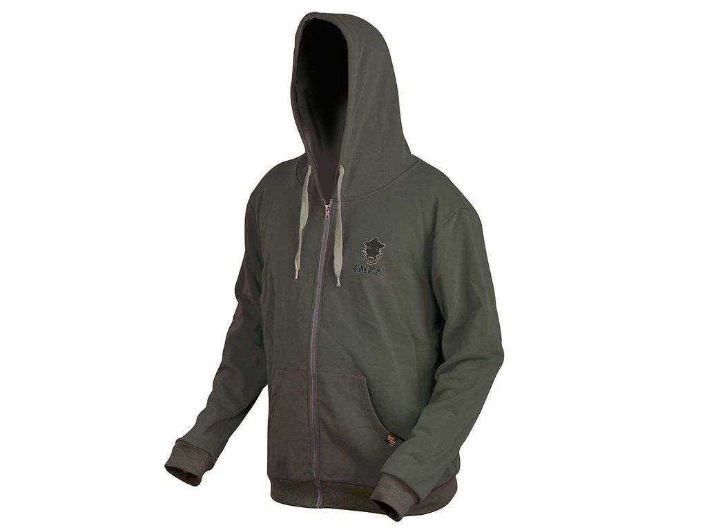Prologic Bank Bound Zip Hoodie Green XL
