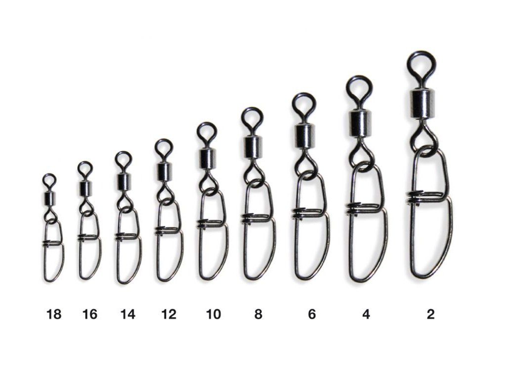 Camor Rolling Swivel with Carabiner Insurance BN, 4