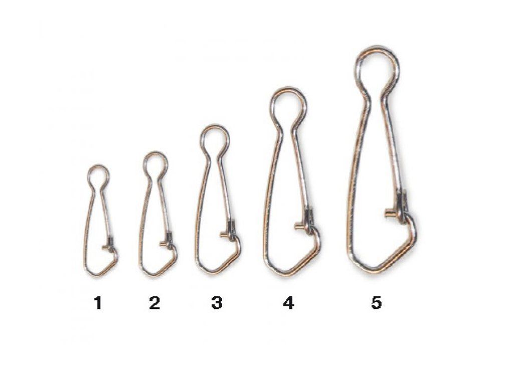 Camor Nickel Snap Hook #4