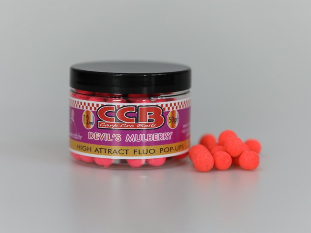 CCB Pop Ups Fluo Devils Mulberry 14mm, 50g