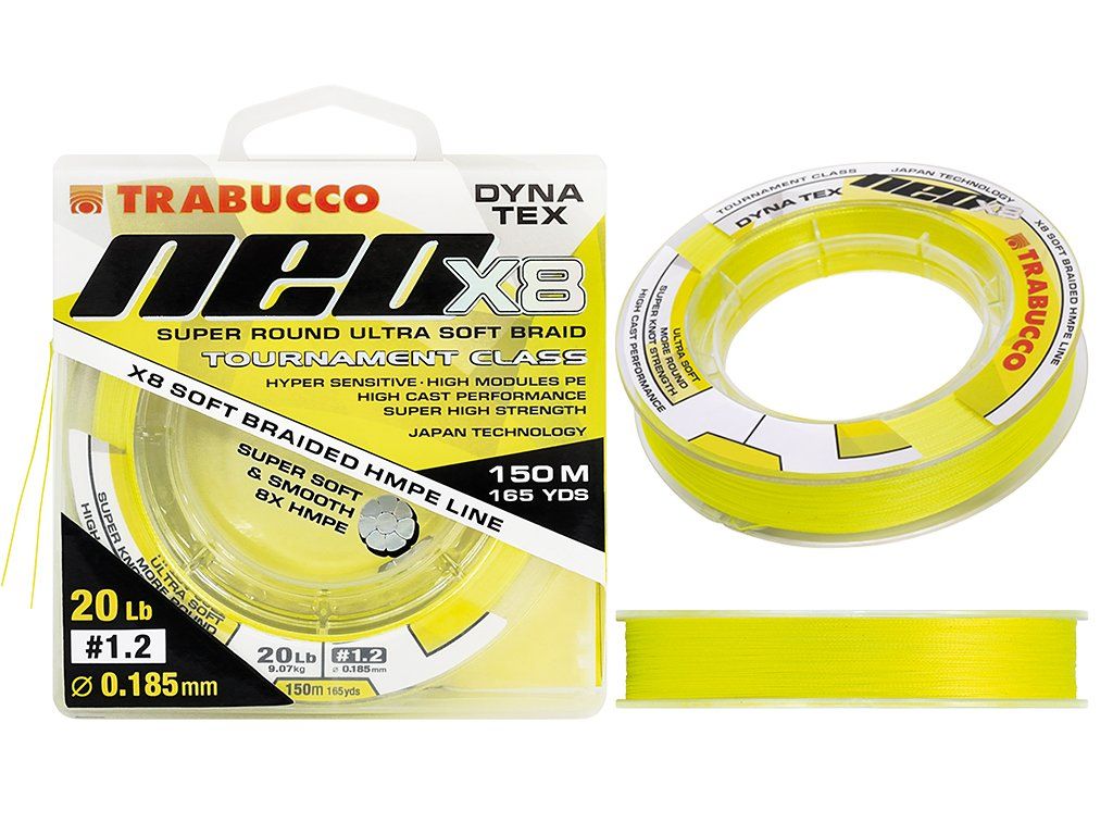 Trabucco Dyna Tex Neo X8 150m 30lb 0.235mm