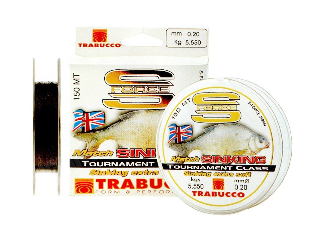 Trabucco S-Force Match Sinking 150m, 8.16lb, 0.16mm