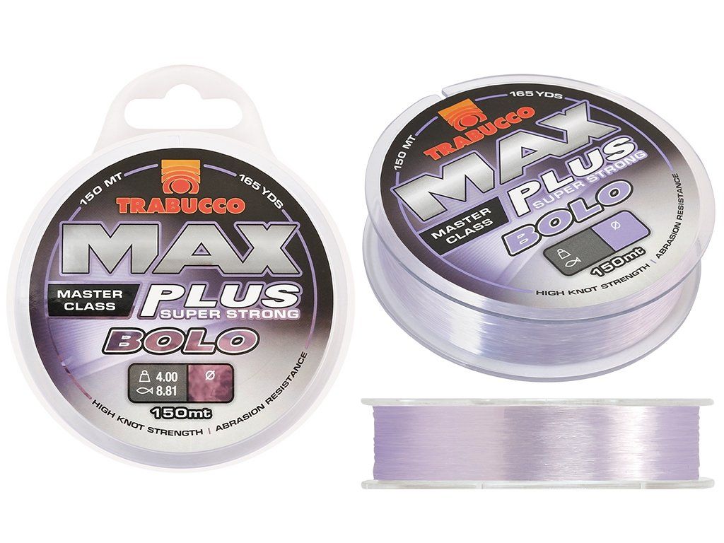 Trabucco Max Plus Bolo 150m, 5.84lb, 0.160mm