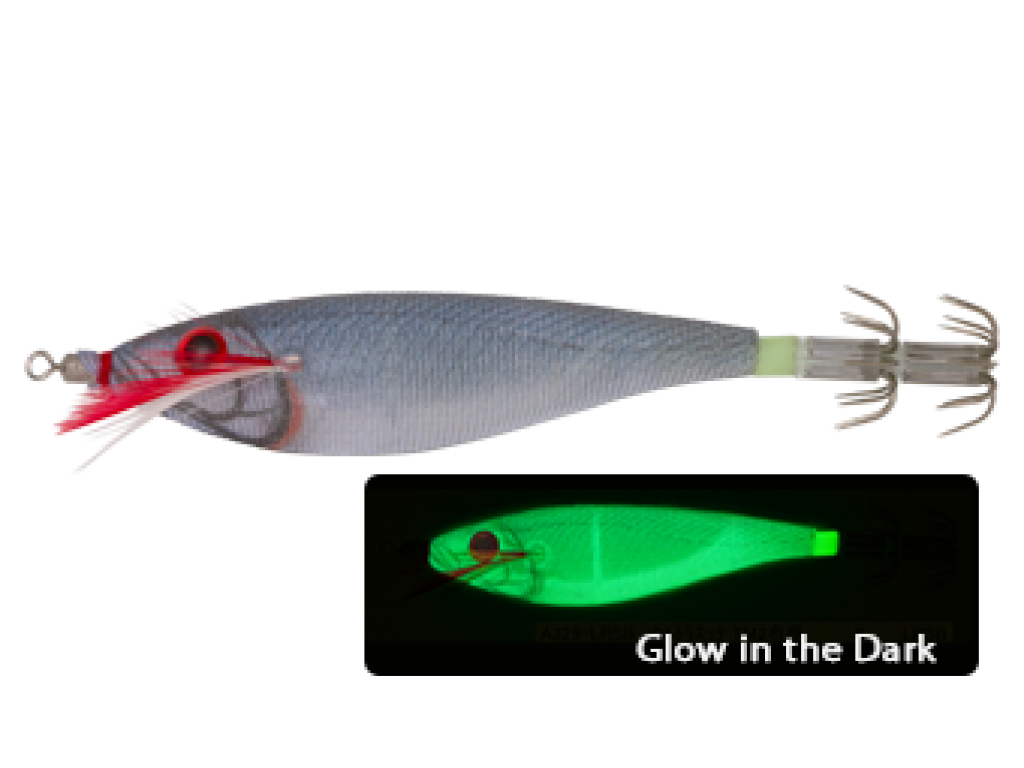 Yo-Zuri Squid Jig Ultra Cloth Wrapped Natural M LRSB