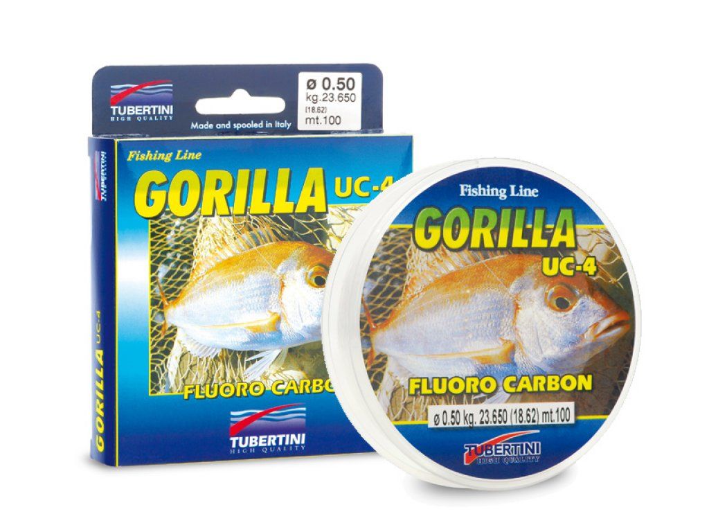 Tubertini GORILLA UC-4 Fluorocarbon 100m, 0.12mm