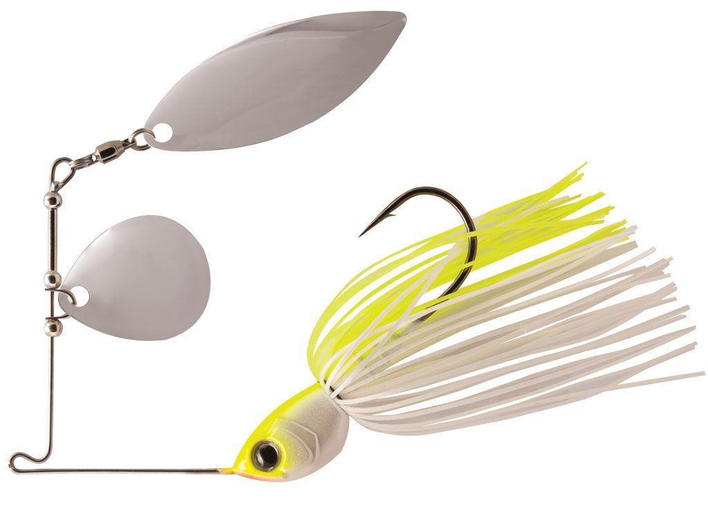 Rapture Sharp Spinnerbait Willow Colorado 18/4oz 14g White Chartreuse