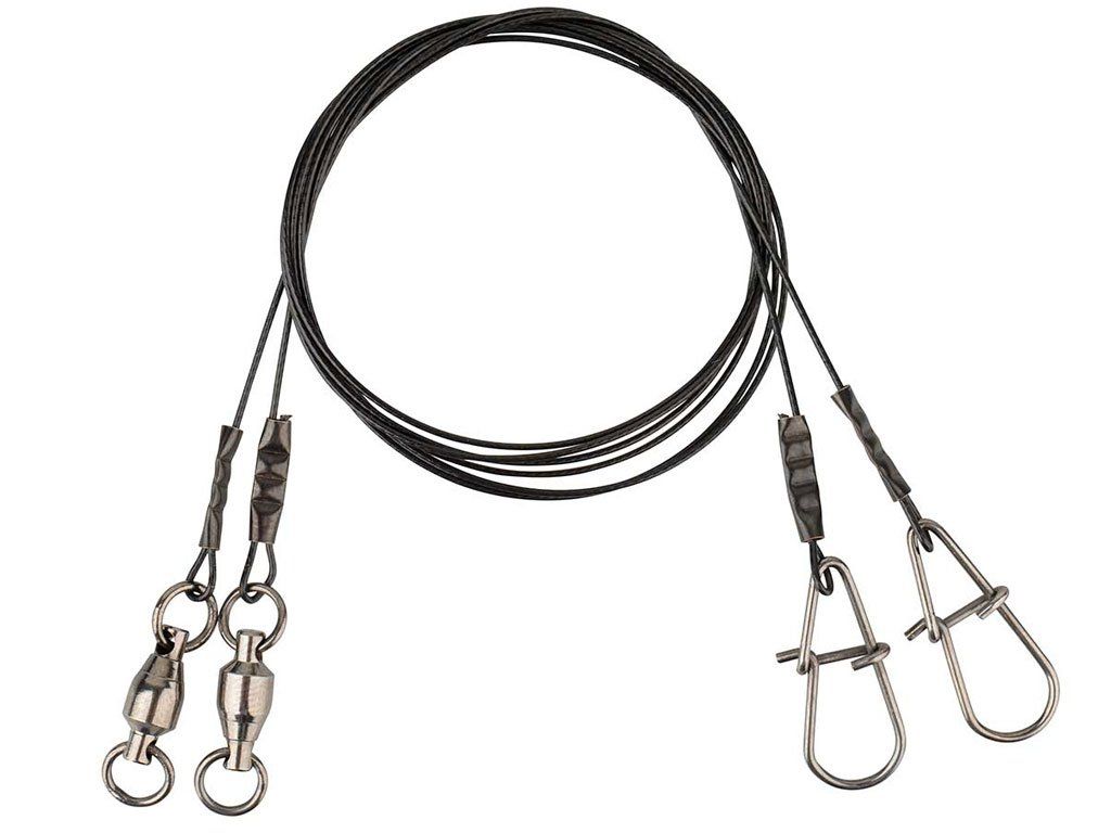 Savage Gear Black 7 Trace Wire Leader 50cm 25kg