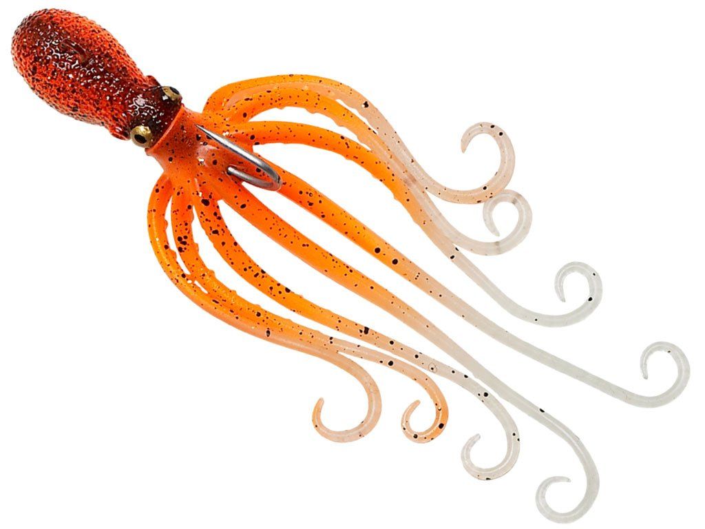 Savage Salt 3D Octopus 300g 22cm UV Oange Glow