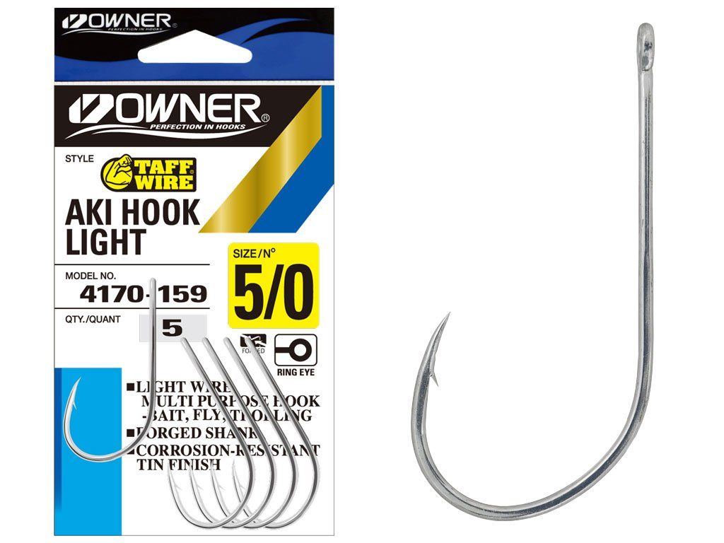 Owner Aki Light 4170 Tin Finish TAFF WIRE 1