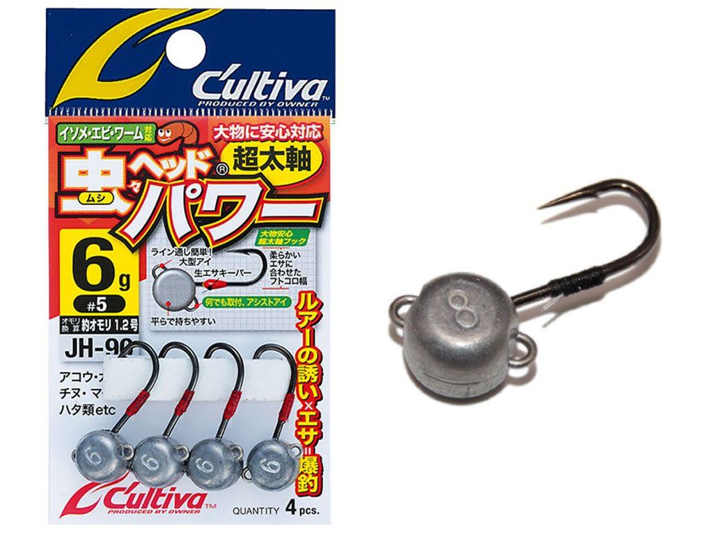 Owner Cultiva Power Jig Head JH-90 2g