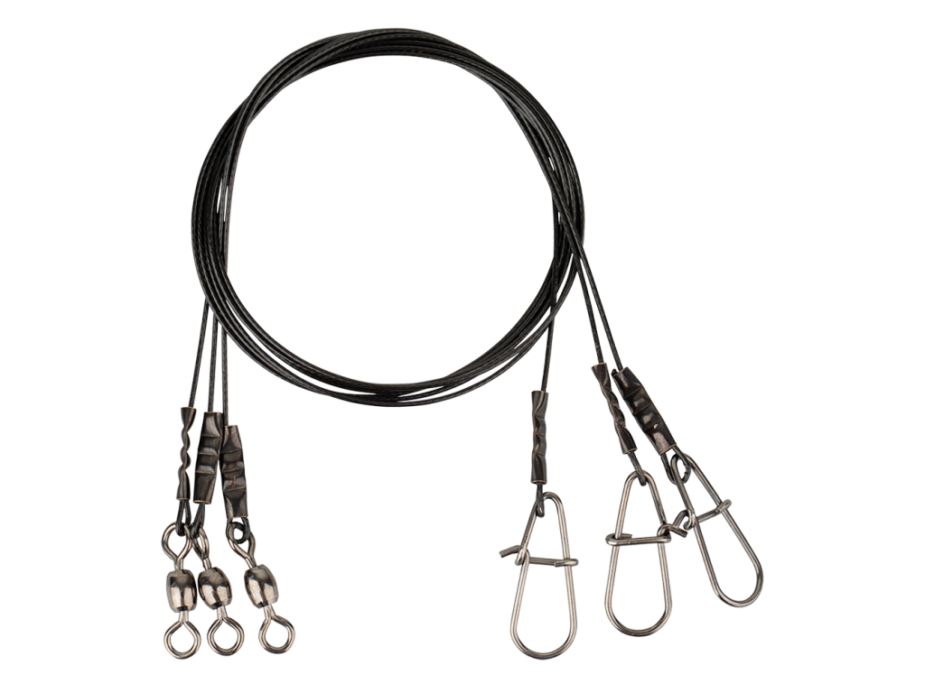 Savage Gear Black 7 Trace Wire Leader 30cm 11kg