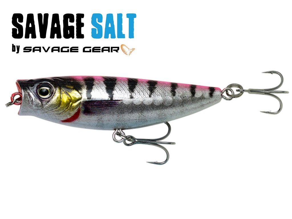 Savage Gear Salt 3D Minnow Pop Walker 6.6cm Pink Barracuda PHP