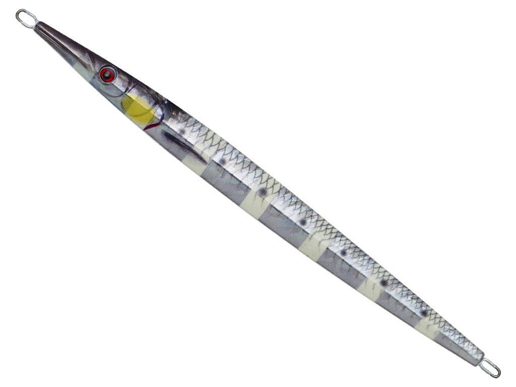 Savage Gear Salt 3D Needle Jig 80g 19cm Glow Zebra PHP