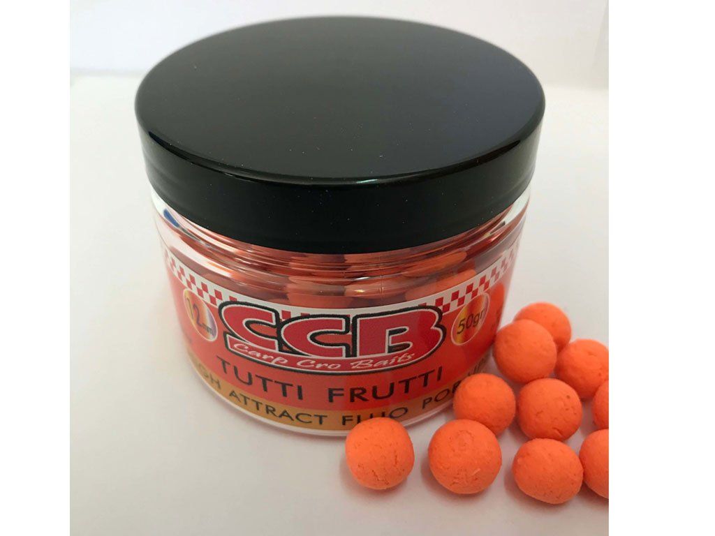CCB Fluo Pop Up Boilie Tutti Frutti 12mm 50g