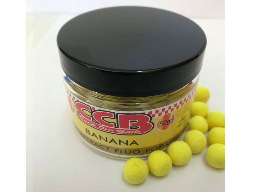 CCB Fluo Pop Up Black Bananna 14mm 50g